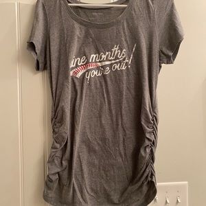 Nine months you’re out maternity top